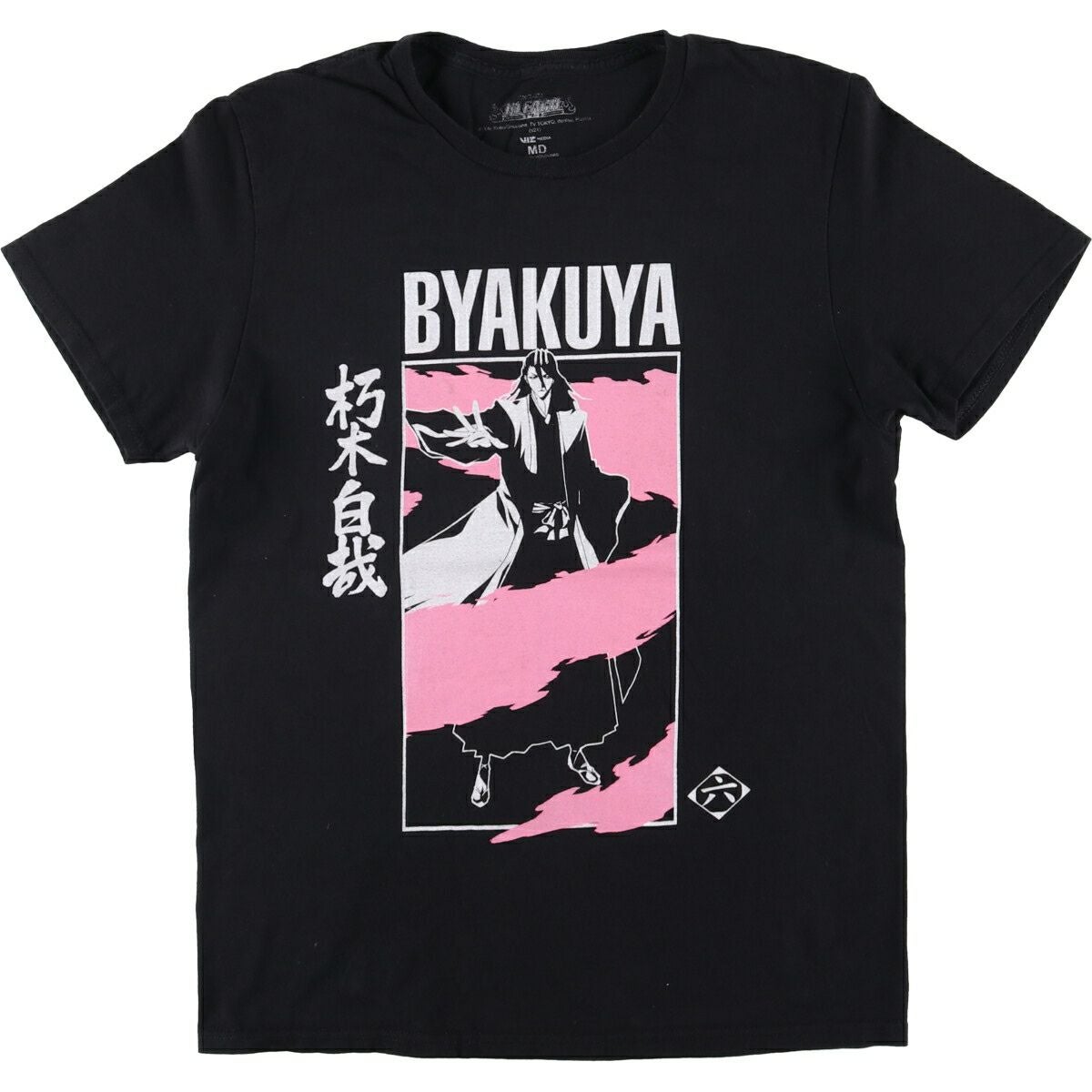 古着 BLEACH ブリーチ ネリエル アニメ キャラクタープリントTシャツ