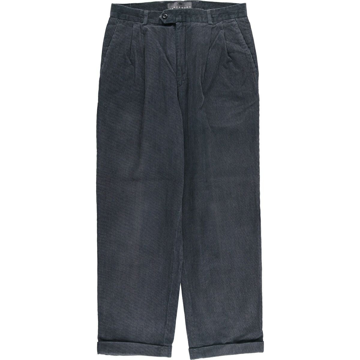 古着 SAVANE ツータック コーデュロイパンツ メンズw33相当 /eaa509203