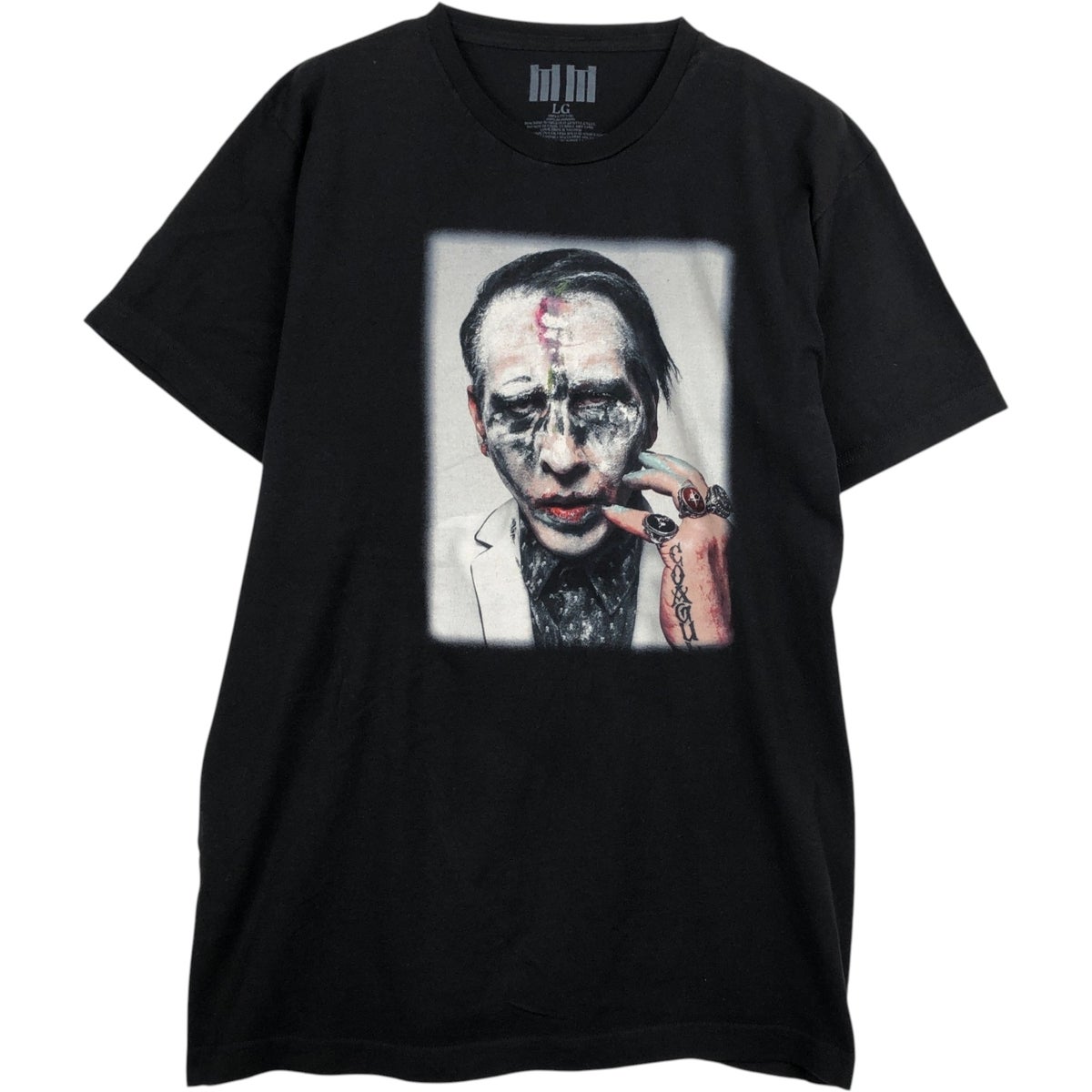 古着 MARILYN MANSON マリリンマンソン バンドTシャツ バンT メンズXL