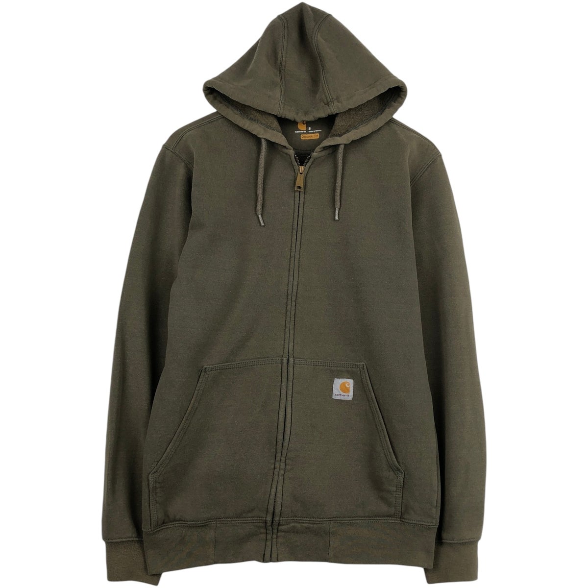 古着 カーハート Carhartt ORIGINAL FIT スウェットフルジップパーカー