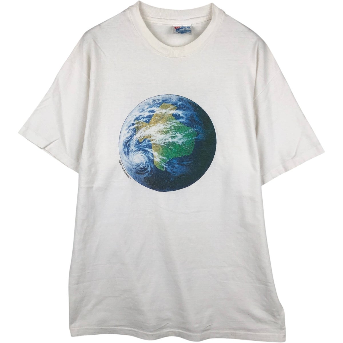 古着 90年代 ヘインズ Hanes BEEFY-T アートTシャツ USA製 メンズL相当