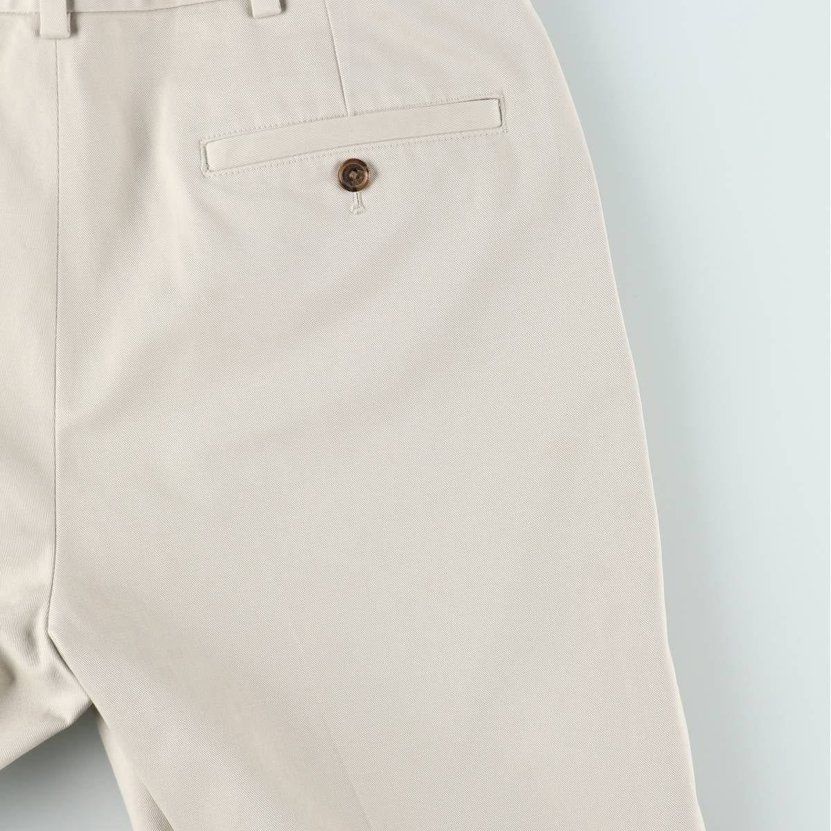 古着 ブルックスブラザーズ Brooks Brothers ADVANTAGE CHINO THOMPSON ツータック チノパンツ メンズw34相当/eaa634913 古着 ブルックスブラザーズ Brooks Brothers ADVANTAGE CHINO THOMPSON