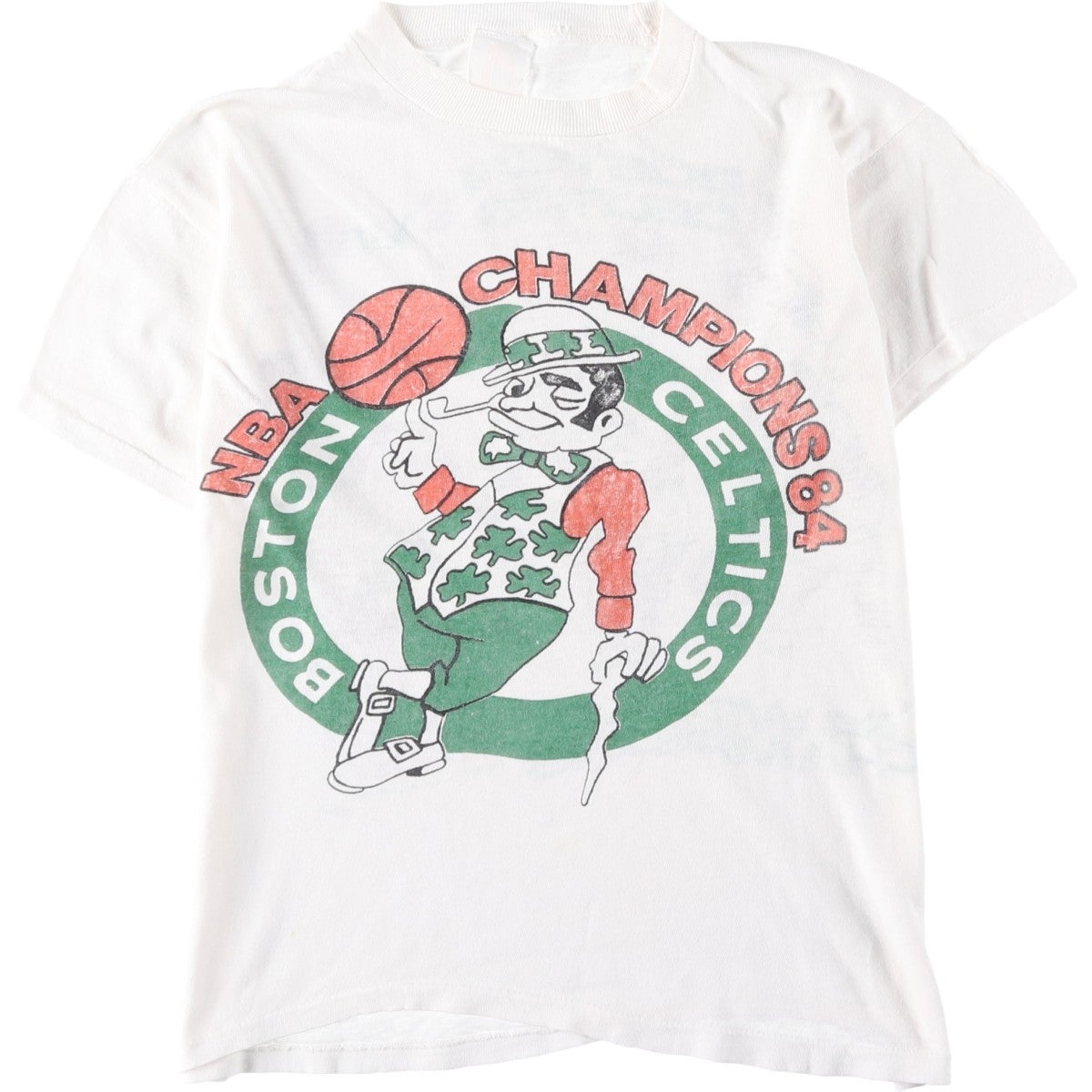 古着 NBA BOSTON CELTICS ボストンセルティックス LARRY BIRD ラリーバード スポーツプリントTシャツ レディースS相当 ヴィンテージ/eaa635574 古着 NBA BOSTON CELTICS ボストンセルティックス LARRY BIRD ラリー