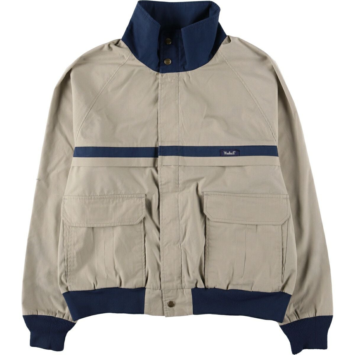 古着 80年代 ウールリッチ WOOLRICH スナップT ハーフスナップ