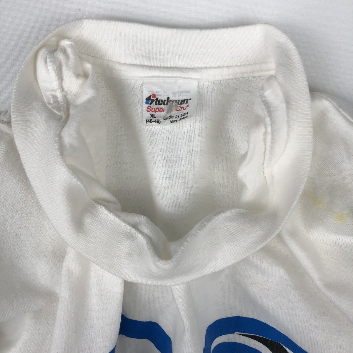 古着 90年代 ステッドマン STEDMAN 犬柄 プリントTシャツ USA製 メンズ