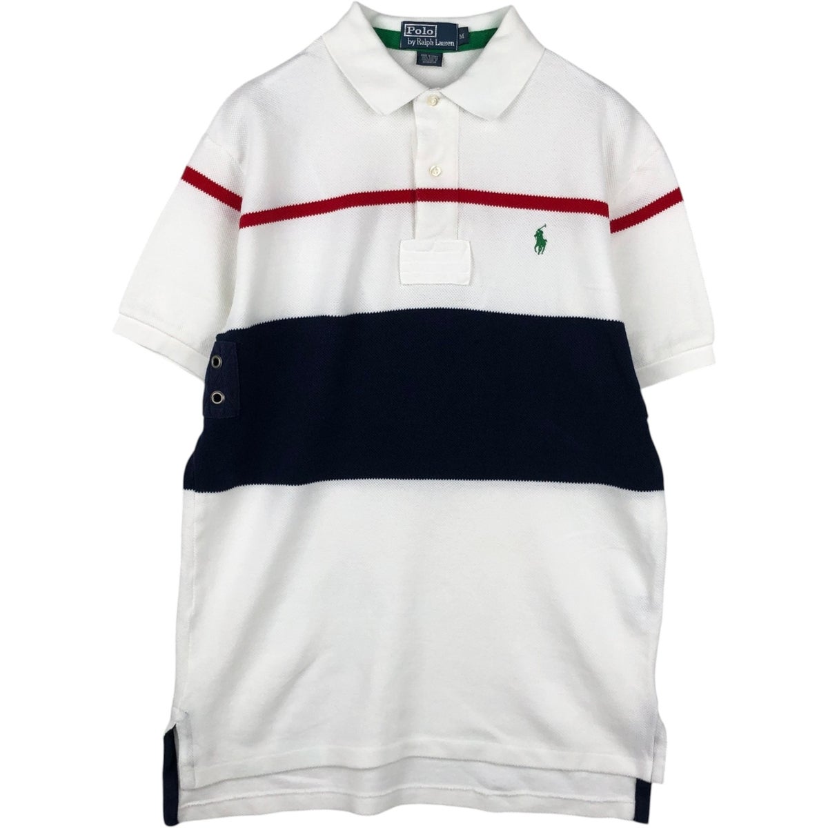 は*は様 POLO RALPH LAUREN 半袖ポロシャツ L NEW YOR 古着 ラルフローレン Ralph Lauren POLO by Ralph Lauren 半袖