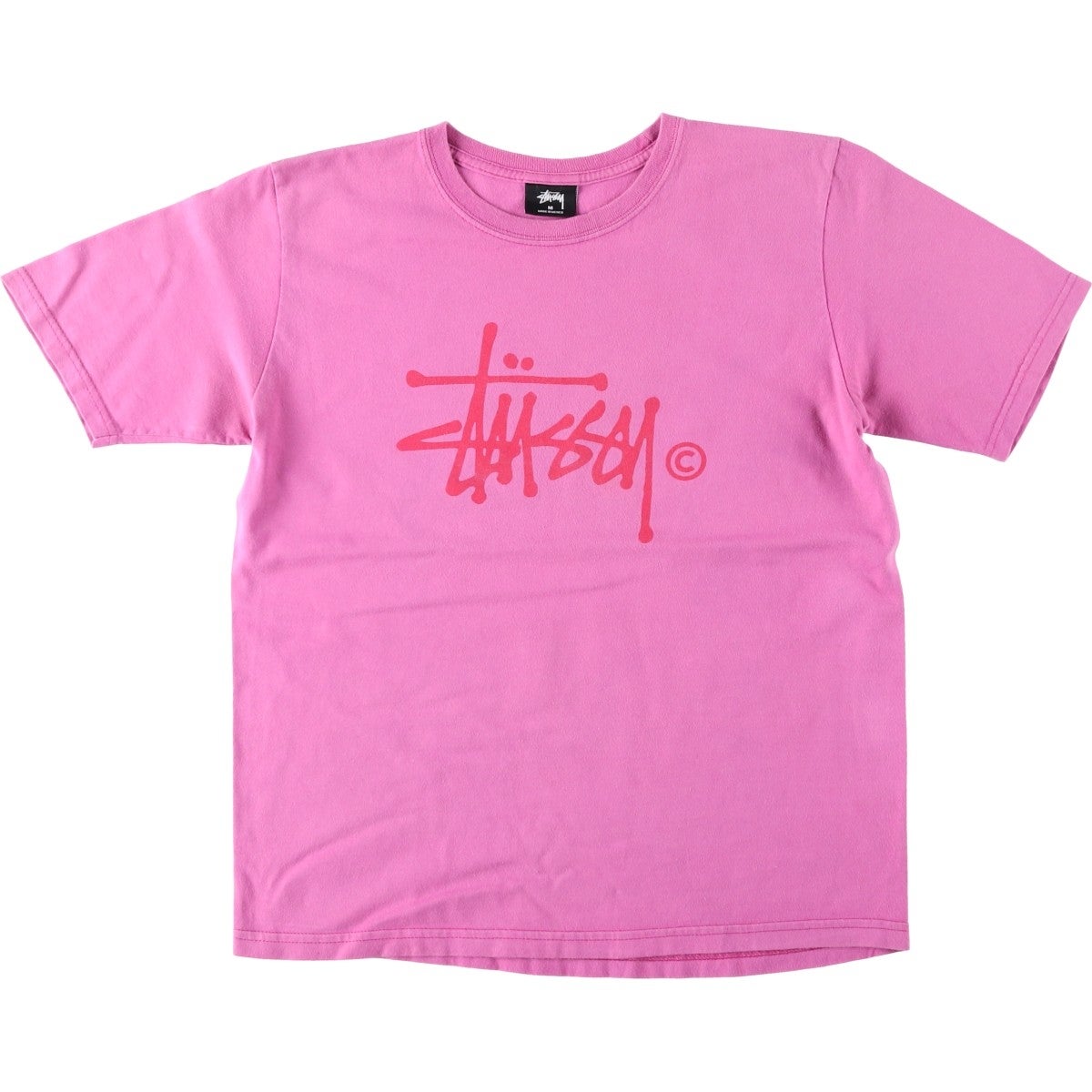 古着 ステューシー STUSSY ロゴプリントTシャツ レディースM相当