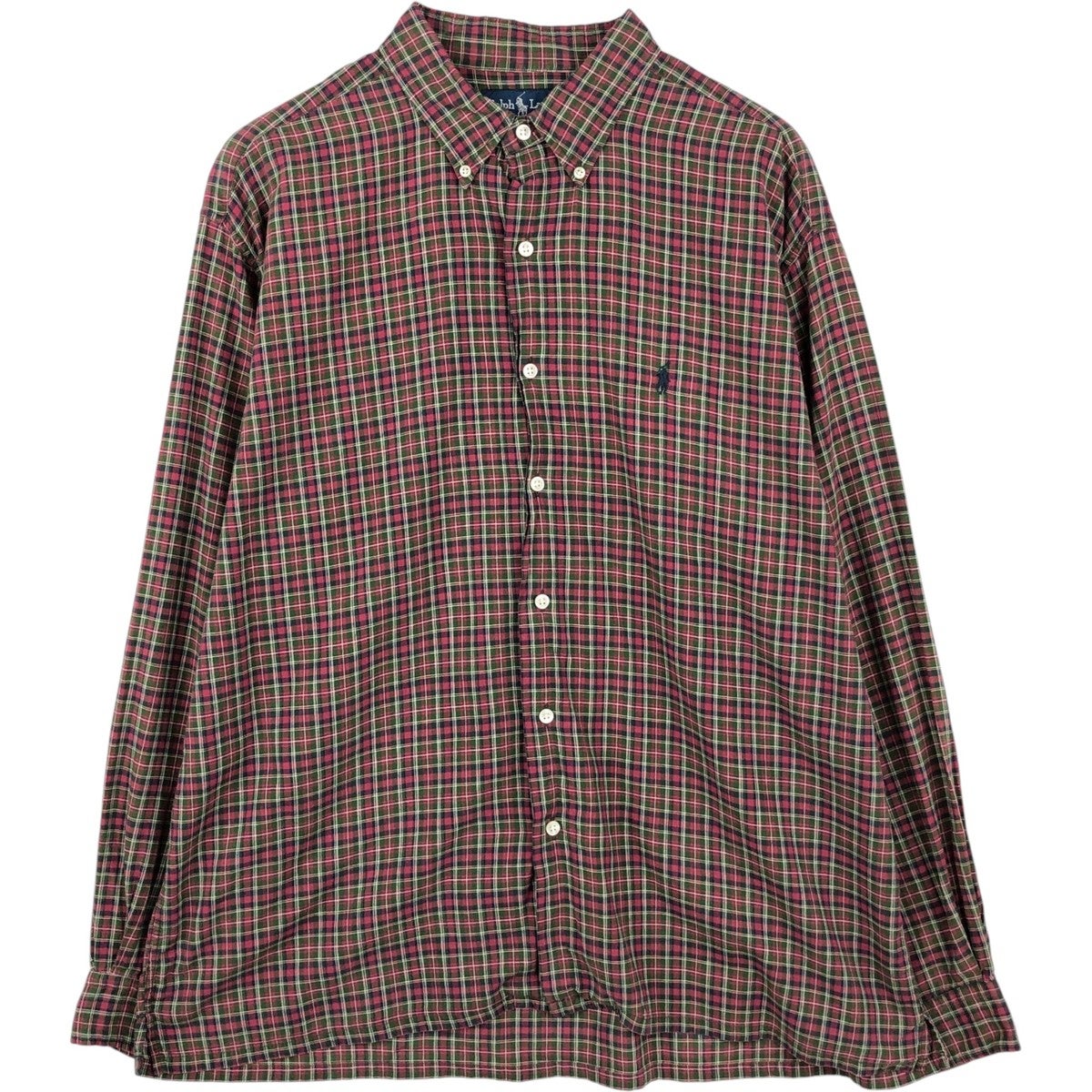 古着 ラルフローレン Ralph Lauren MARLOWE 長袖 シルク×コットン