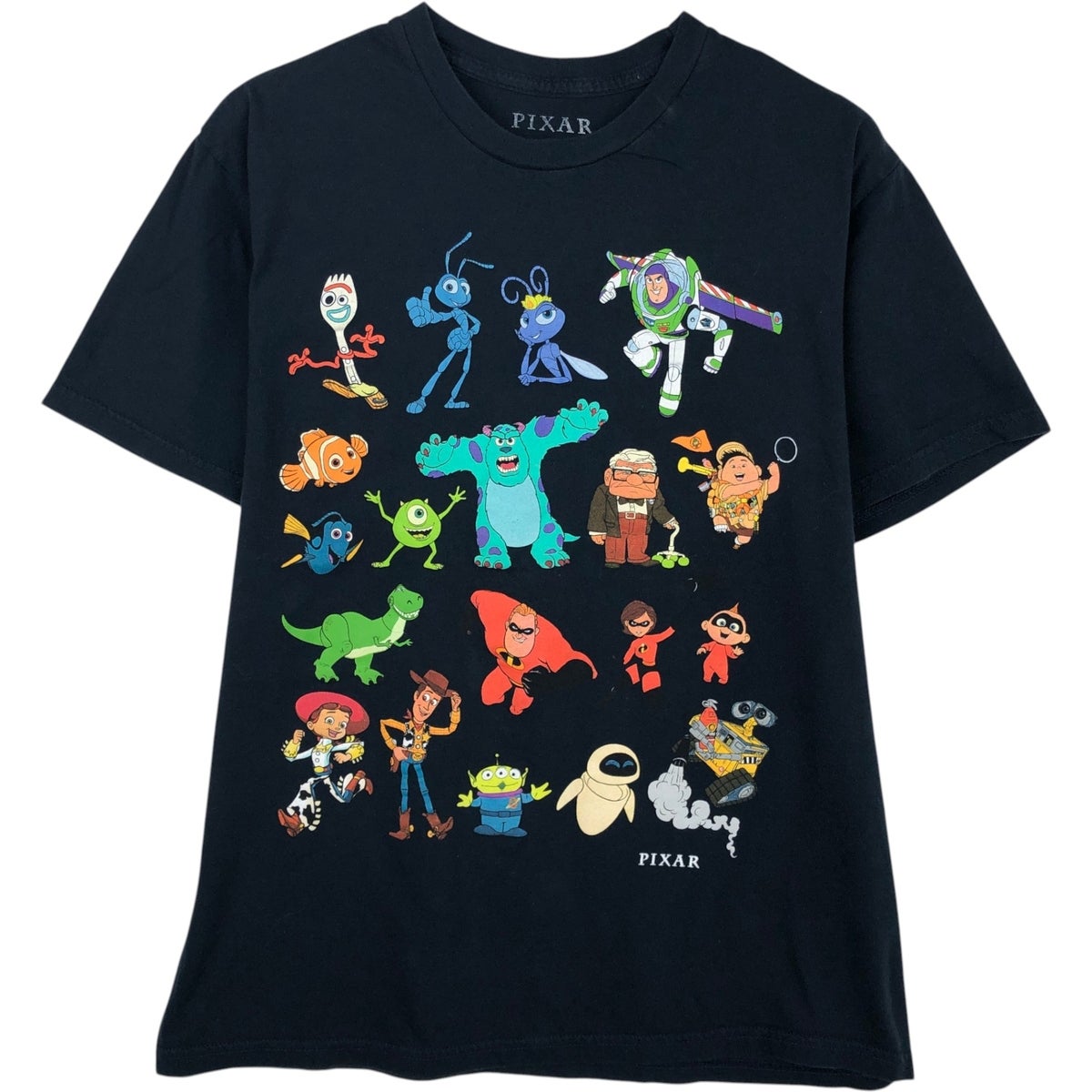 古着 PIXAR ピクサー キャラクタープリントTシャツ メンズM相当