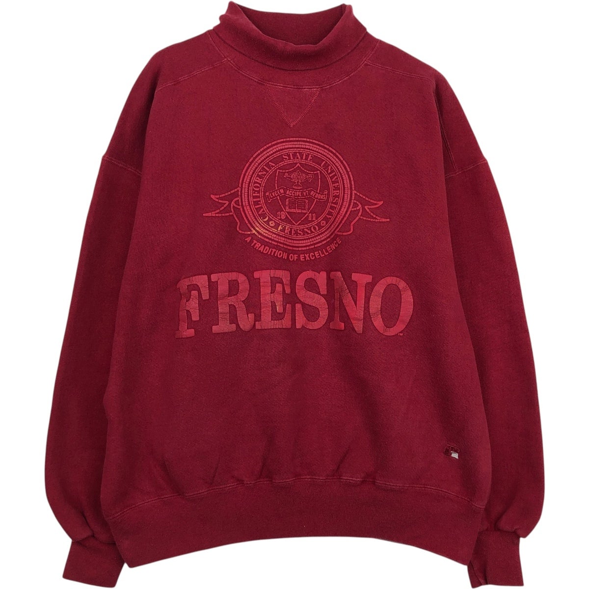 古着 90年代 ラッセル Russell HIGH COTTON タートルネック スウェット