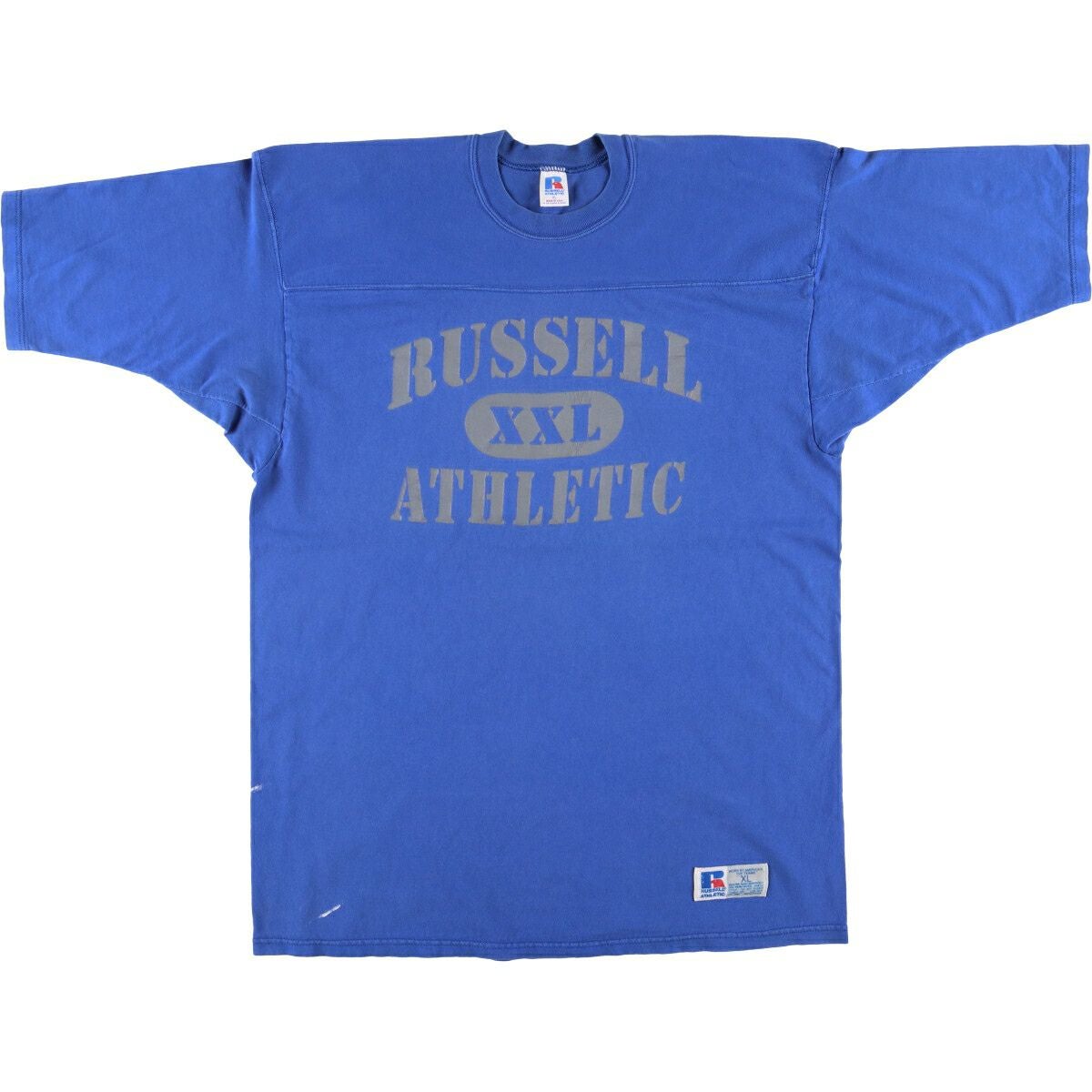古着 90年代 ラッセル Russell フットボールTシャツ USA製 メンズXL