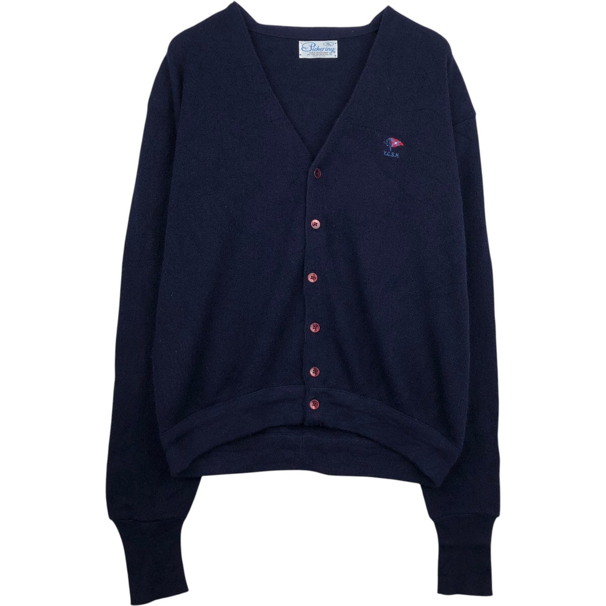 us vintageニットカーディガン紺hookedeptogakiaris6 Vネックニットカーディガン【SCAGLIONE】|ネミカ | レリアン公式
