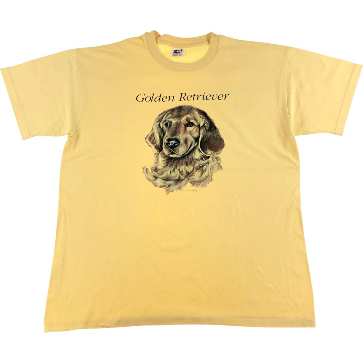 古着 90年代 アンビル Anvil Golden Retriever ゴールデンレトリバー