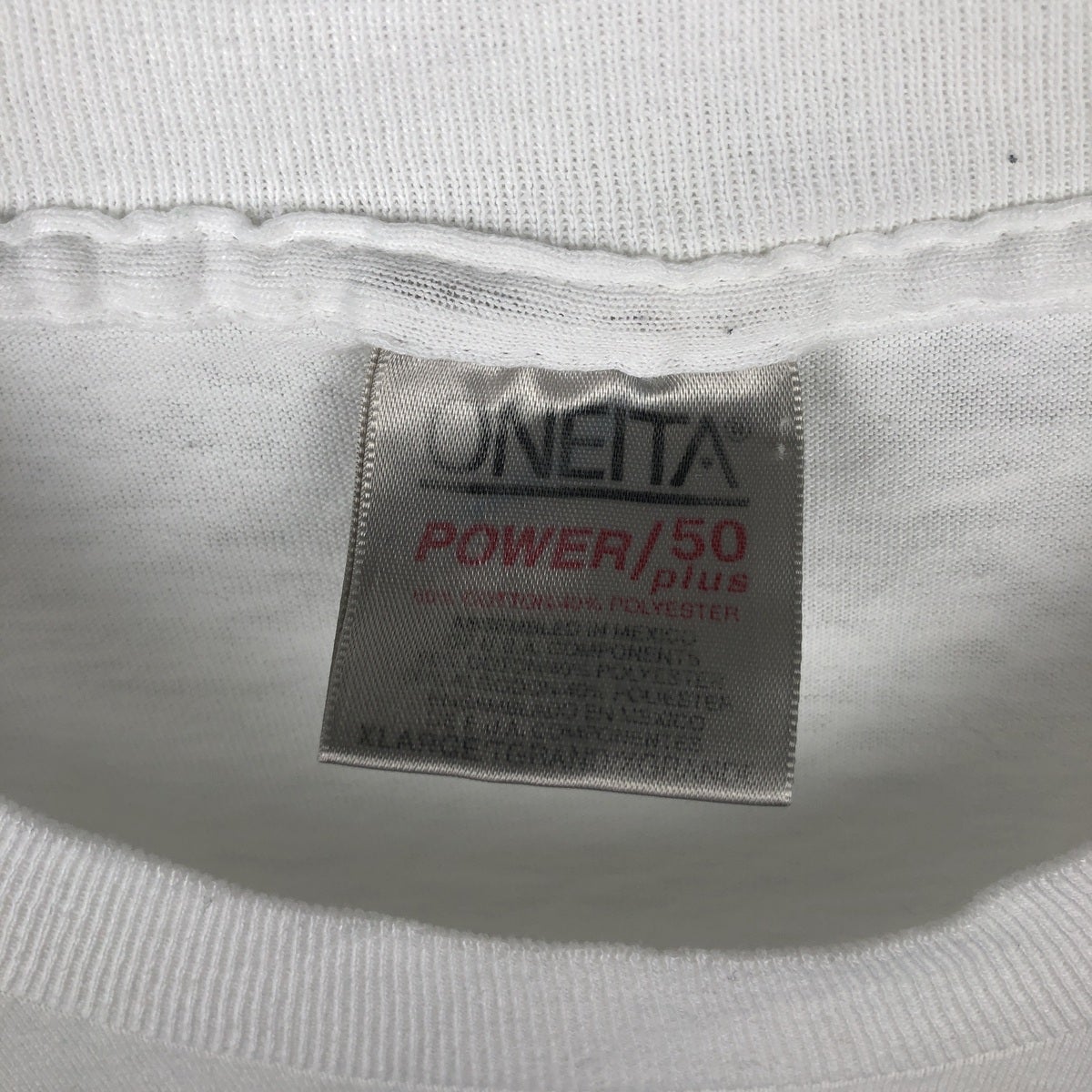 古着 90年代 オニータ ONEITA POWER/50 プリントTシャツ メンズXL相当