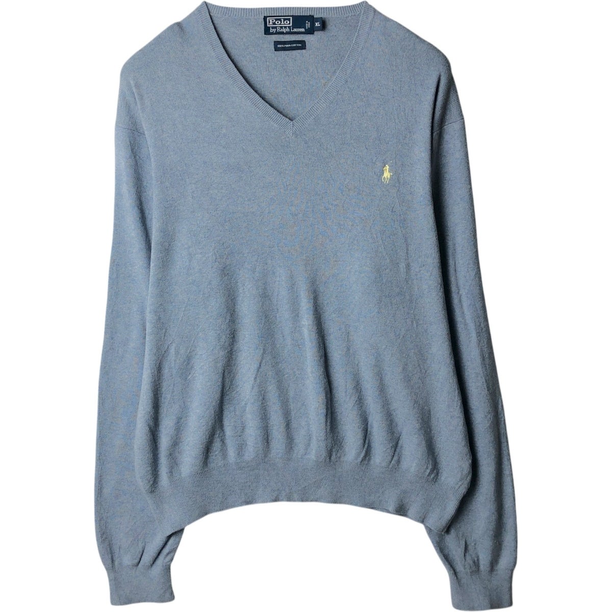 古着 ラルフローレン Ralph Lauren POLO by Ralph Lauren Vネック