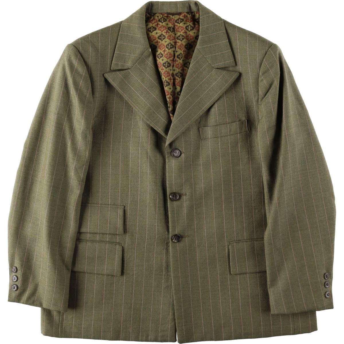美品 ハリスツイード スタンリーブラッカー XL ミックス くるみ ジャケット 古着 80～90年代 スタンリーブラッカー Stanley Blacker Harris Tweed