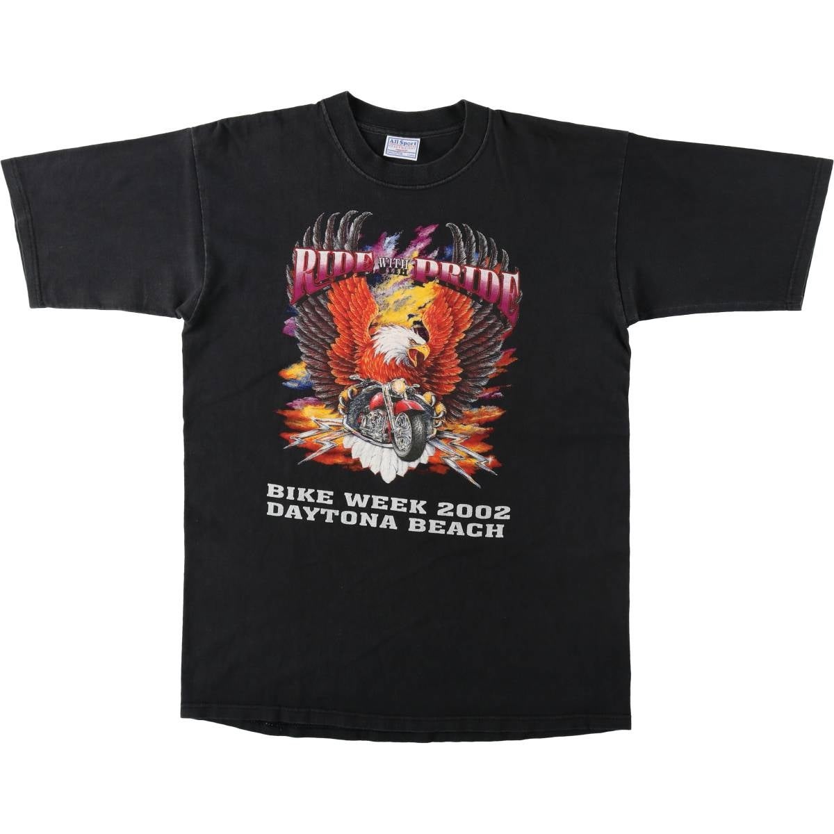 古着 00年代 ハーレーダビッドソン Harley-Davidson 鷲柄 イーグル柄