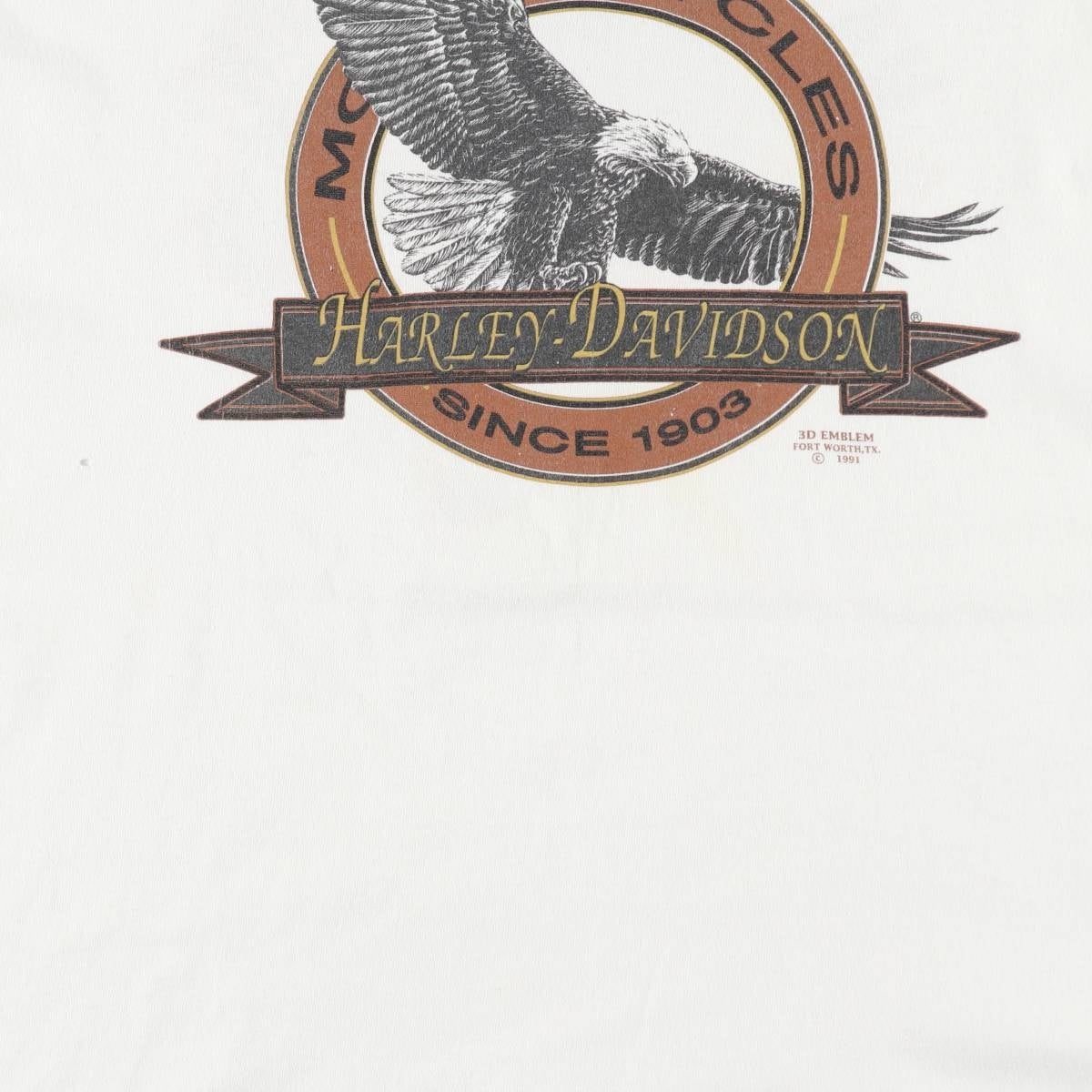 古着 90年代 ハーレーダビッドソン Harley-Davidson 鷲柄 イーグル柄