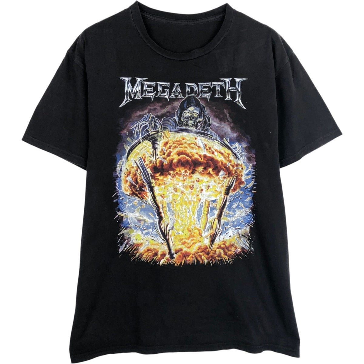 古着 MEGADETH メガデス バンドTシャツ バンT メンズL相当 /eaa636752