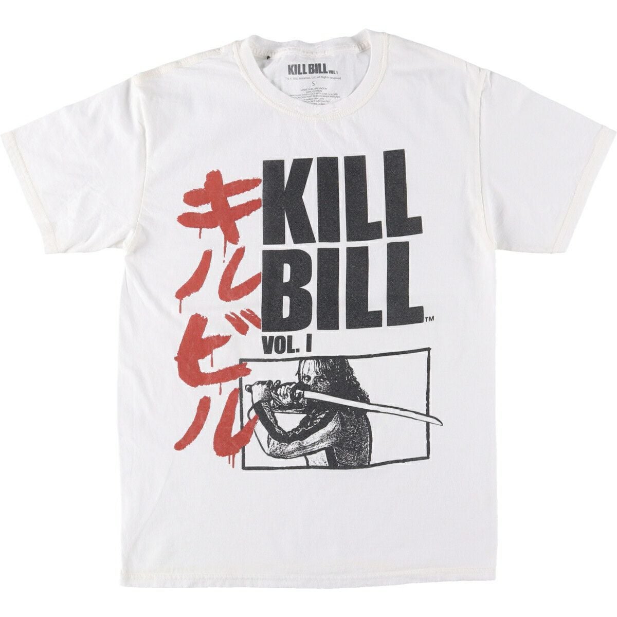 古着 KILL BILL キルビル 映画 ムービーTシャツ メンズS相当