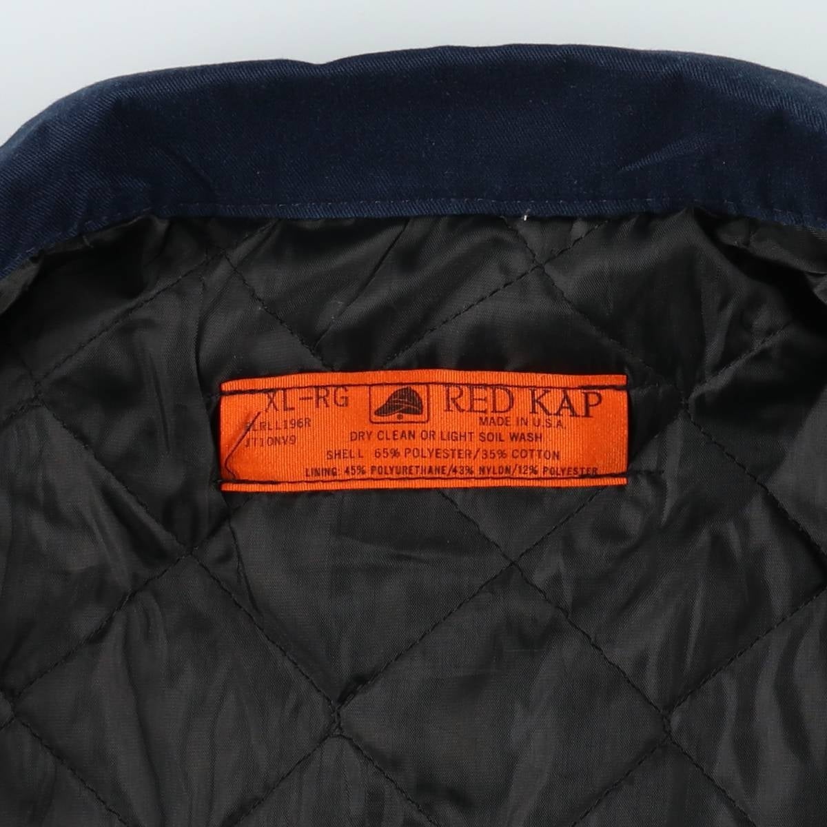 古着 70~80年代 レッドキャップ Red kap ワークジャケット USA製 メンズXL相当 ヴィンテージ/eaa636512 古着 70～80年代 レッドキャップ Red kap ワークジャケット USA製