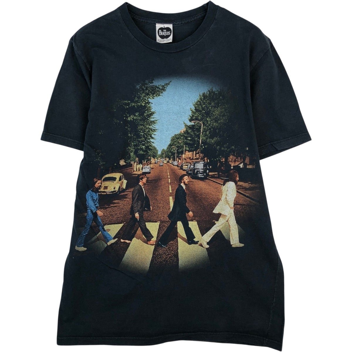 古着 00年代 THE BEATLES ビートルズ バンドTシャツ バンT メンズS相当