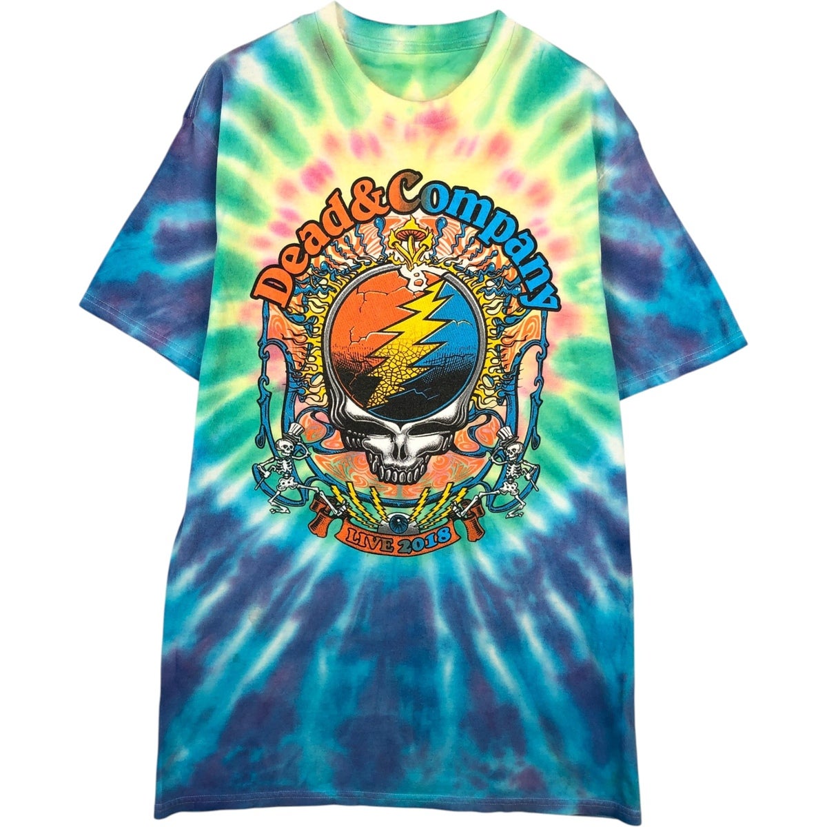 古着 GRATEFUL DEAD グレイトフルデッド ドクロ柄 スカル柄 バンドT