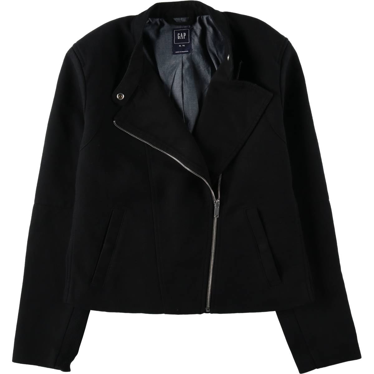 古着 ギャップ GAP フリル 長袖 シースルーシャツ レディースM相当