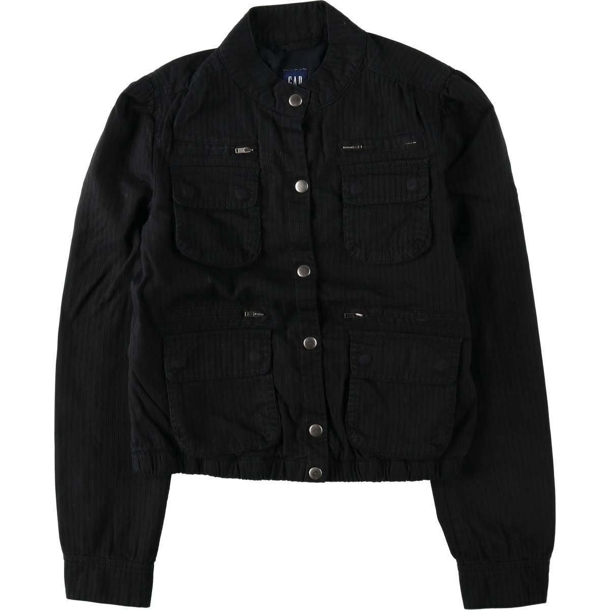 古着 ギャップ GAP フリル 長袖 シースルーシャツ レディースM相当