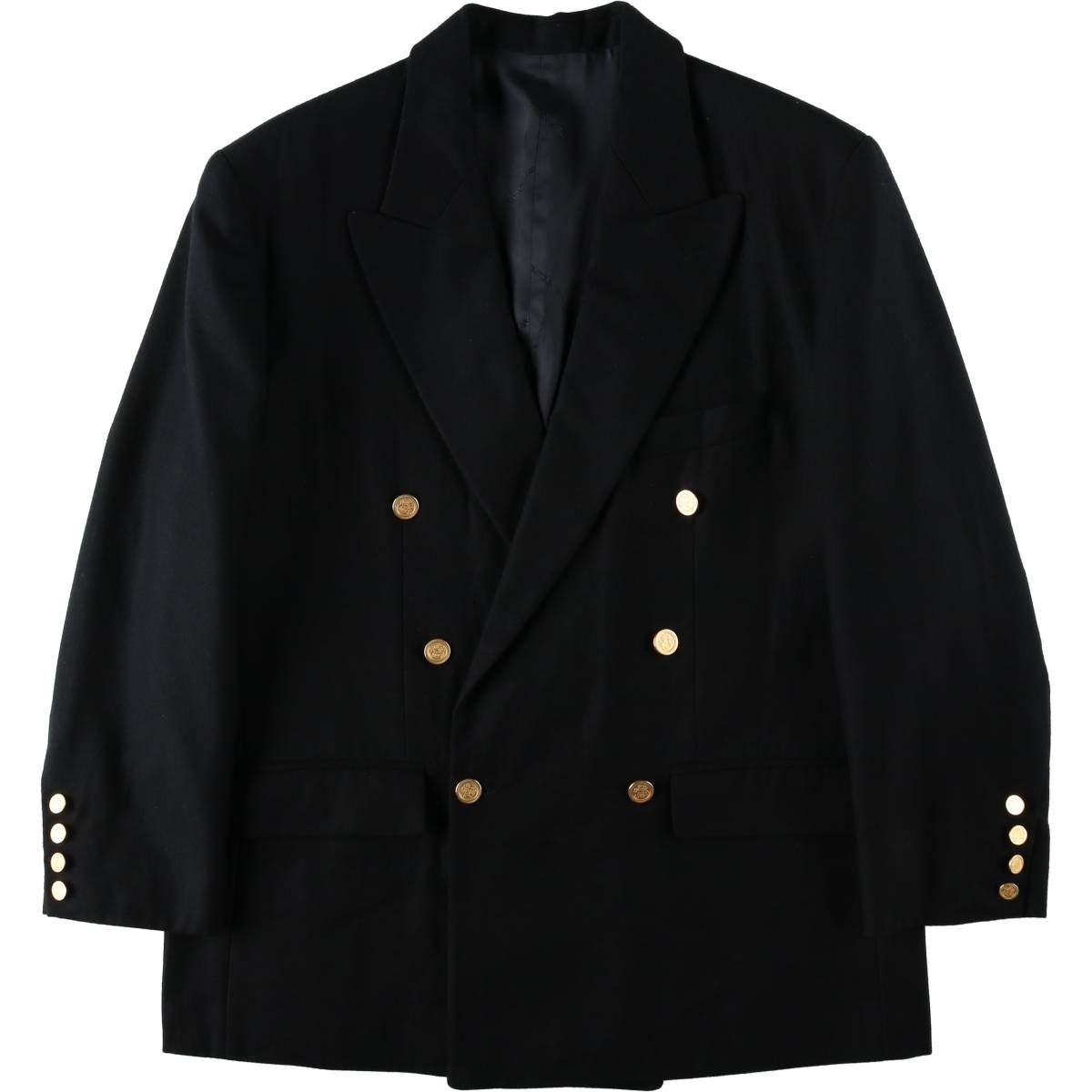 古着 ピエールカルダン Pierre Cardin ダブルブレスト ピークドラペル
