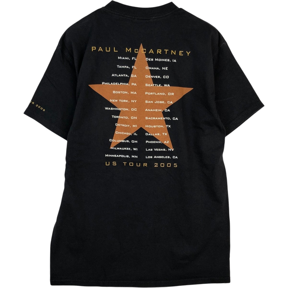 古着 00年代 GIANT PAUL MCCARTNEY ポールマッカートニー バンドT