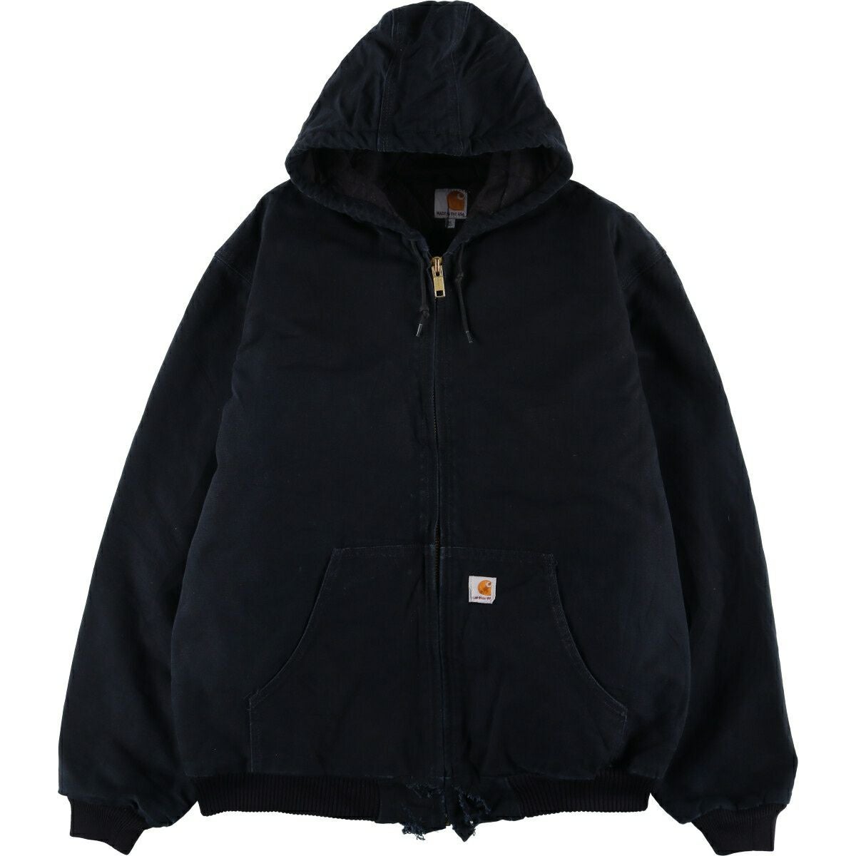 古着 カーハート Carhartt アクティブジャケット 中綿入り ダック