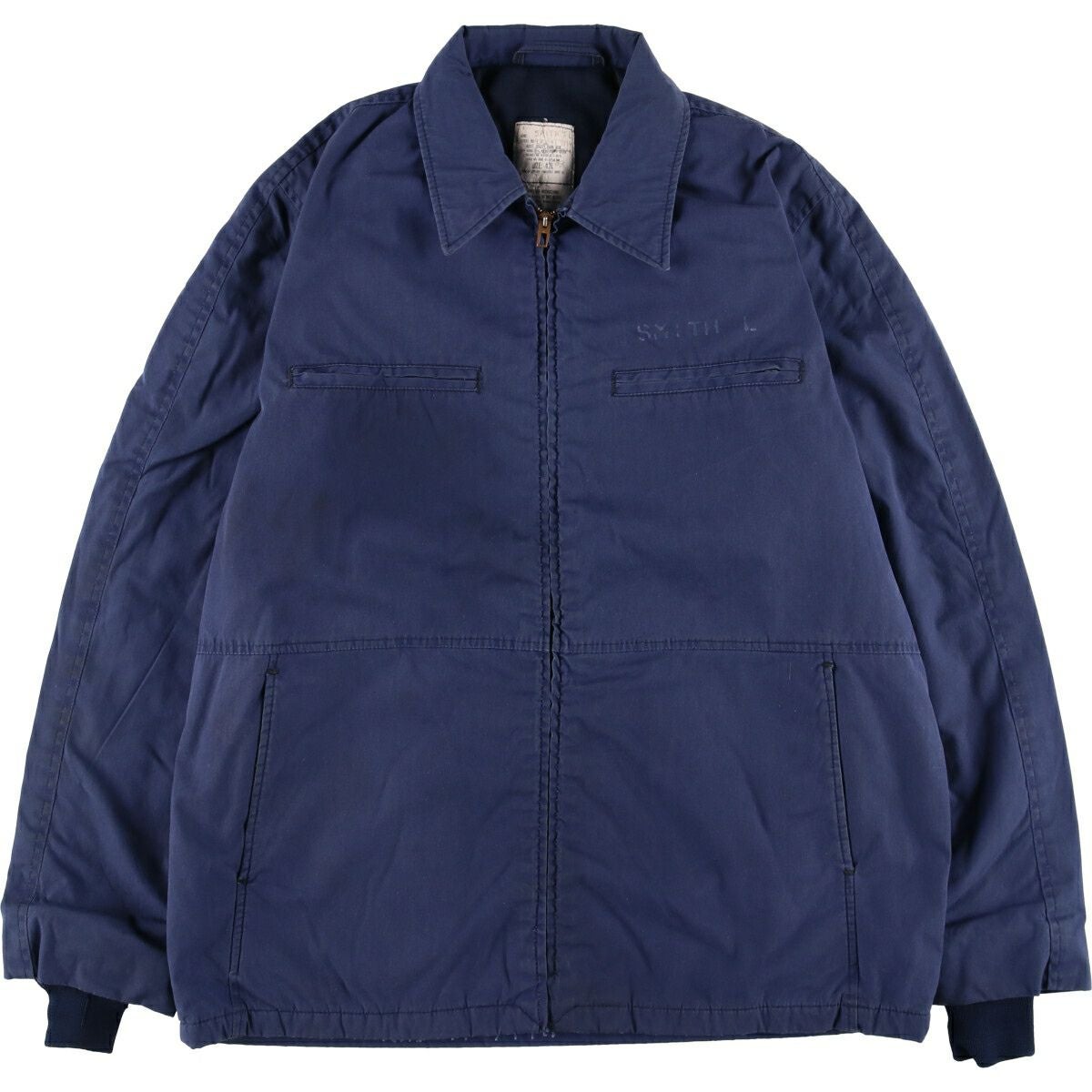 古着 80年代 JACKET UTILITY DARK BLUE ミリタリー 古着 80年代 JACKET UTILITY DARK BLUE ミリタリー