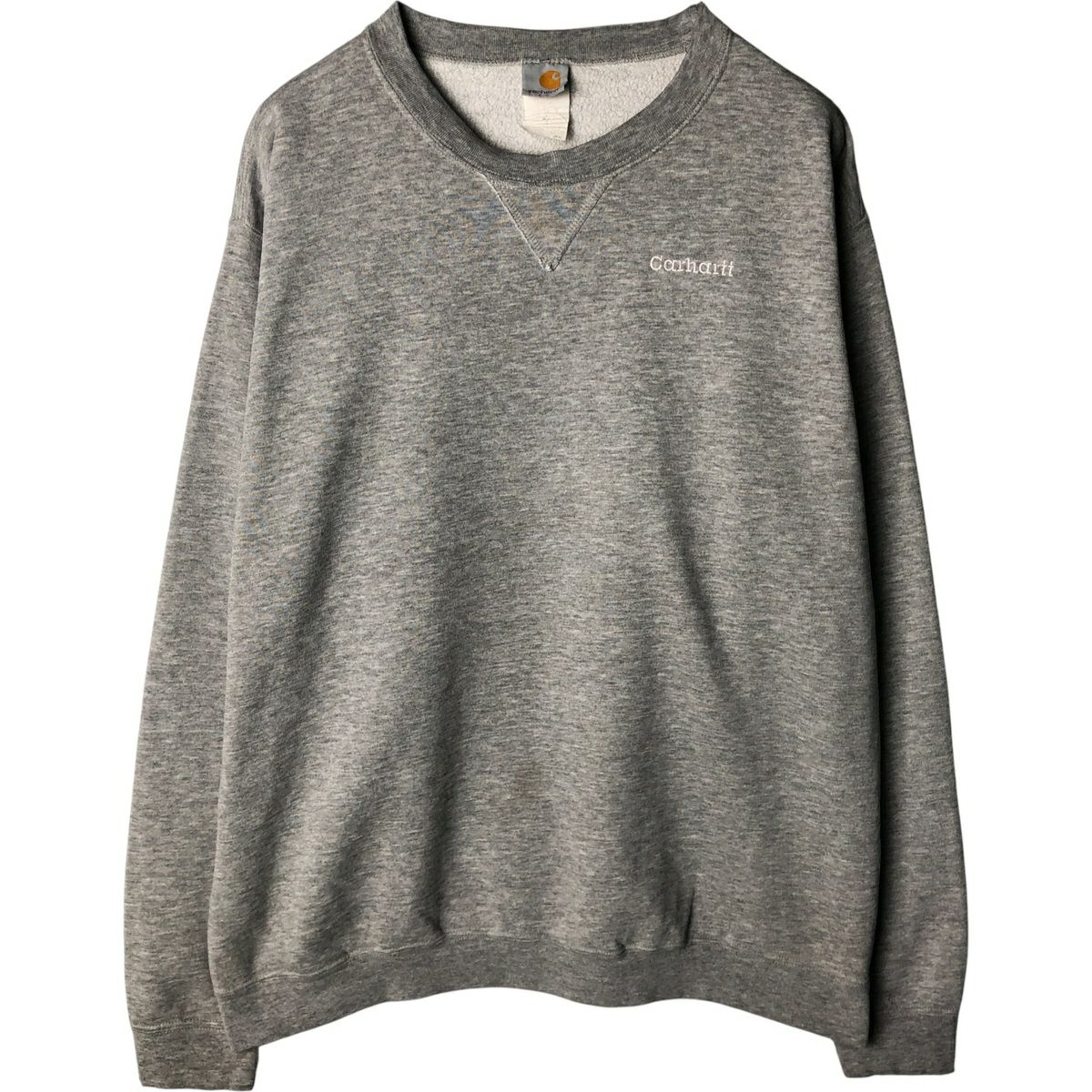 古着 カーハート Carhartt ORIGINAL FIT ワンポイントロゴスウェット
