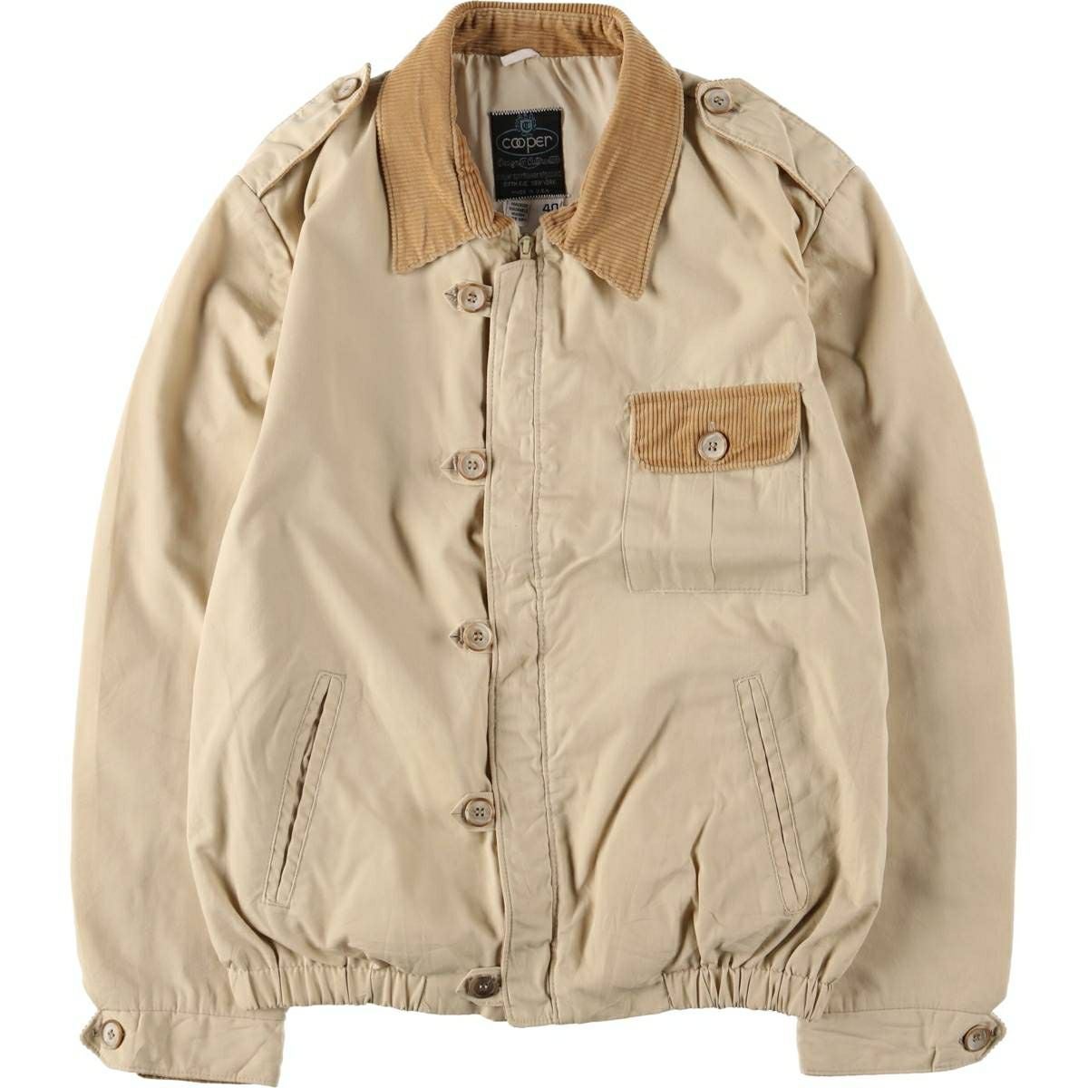 古着 80～90年代 the Ltd. ワイドカラー ブルゾン USA製 メンズL相当