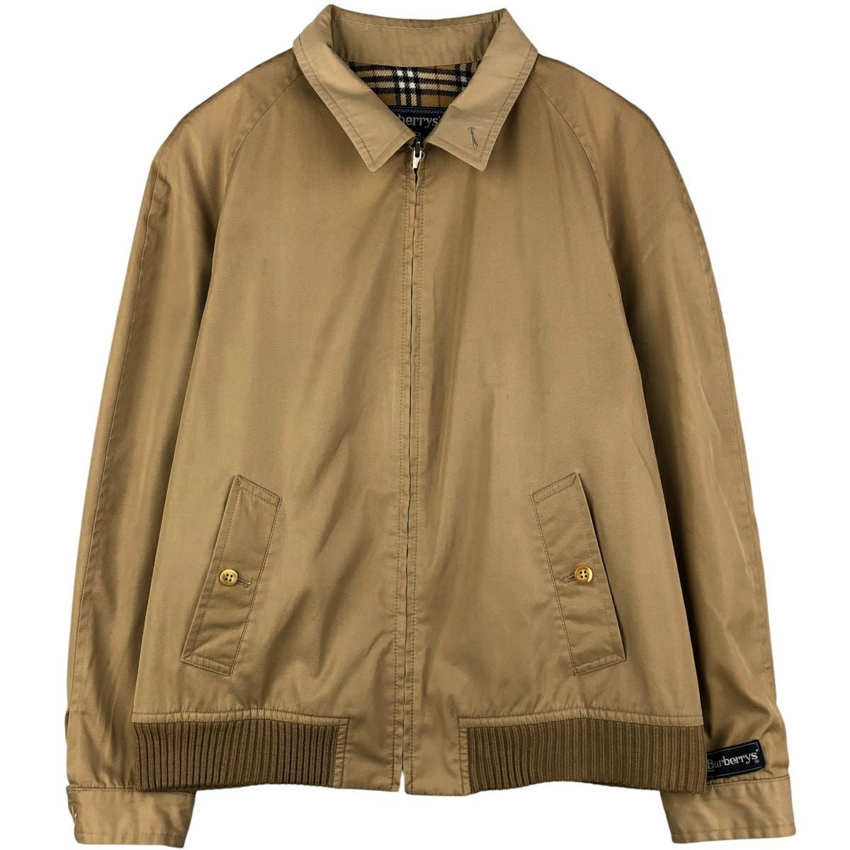 古着 バーバリー Burberrys スイングトップ スポーツジャケット メンズ