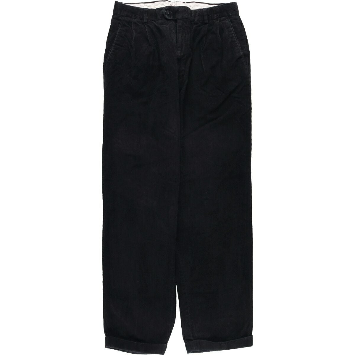 古着 SAVILE ROW ツータック コーデュロイパンツ メンズw34相当