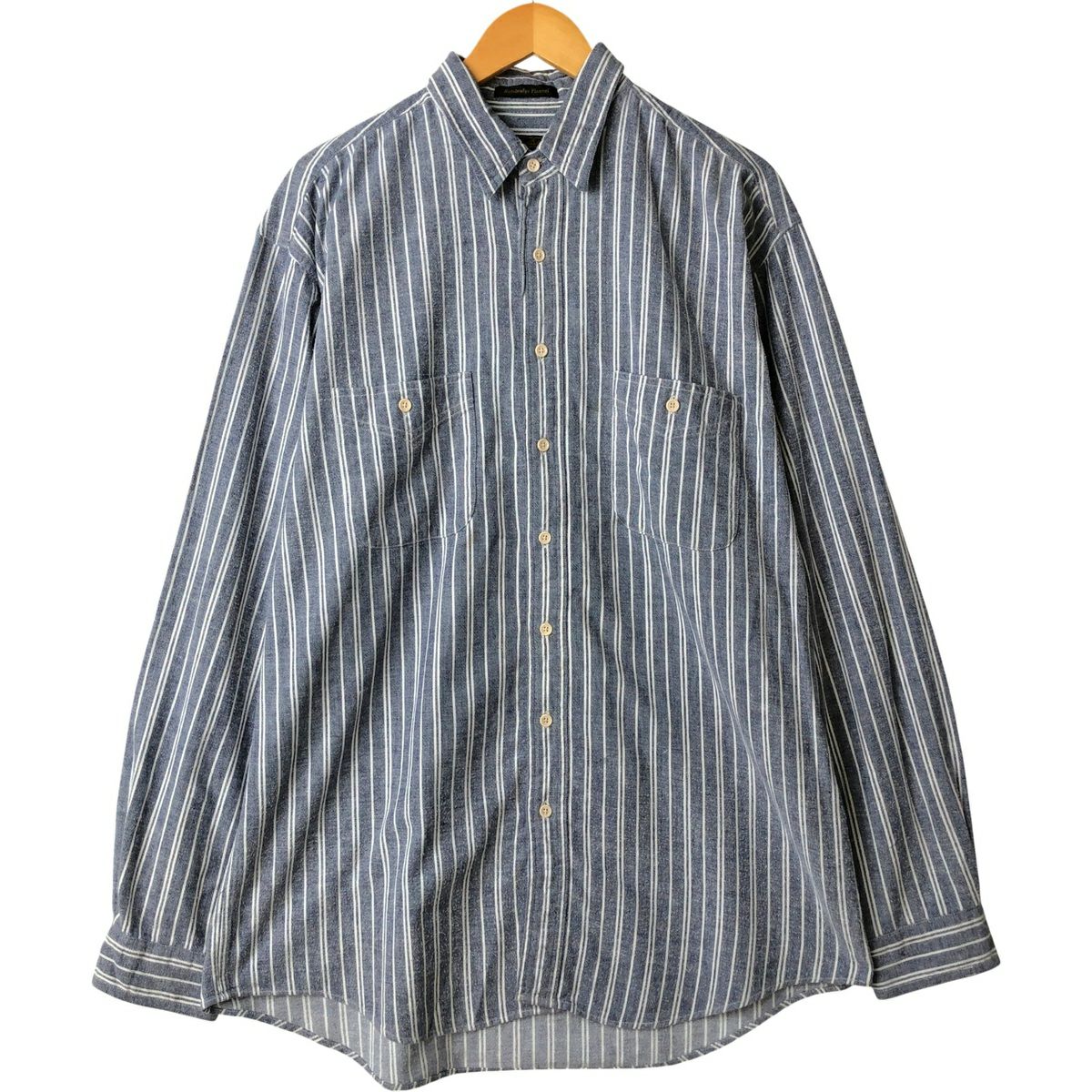 ★当時物エディーバウアー推定'90s【黒タグ】タックコットンパンツ/アイボリー 古着 80～90年代 エディーバウアー Eddie Bauer 黒タグ 長袖 デニム