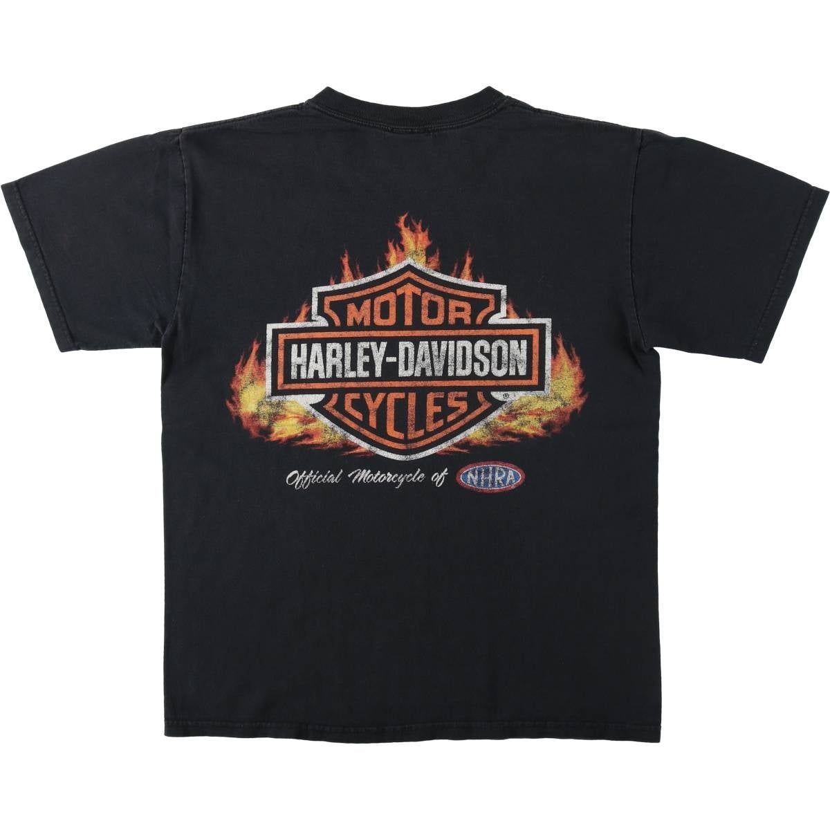 古着 ハーレーダビッドソン Harley-Davidson ファイヤーパターン