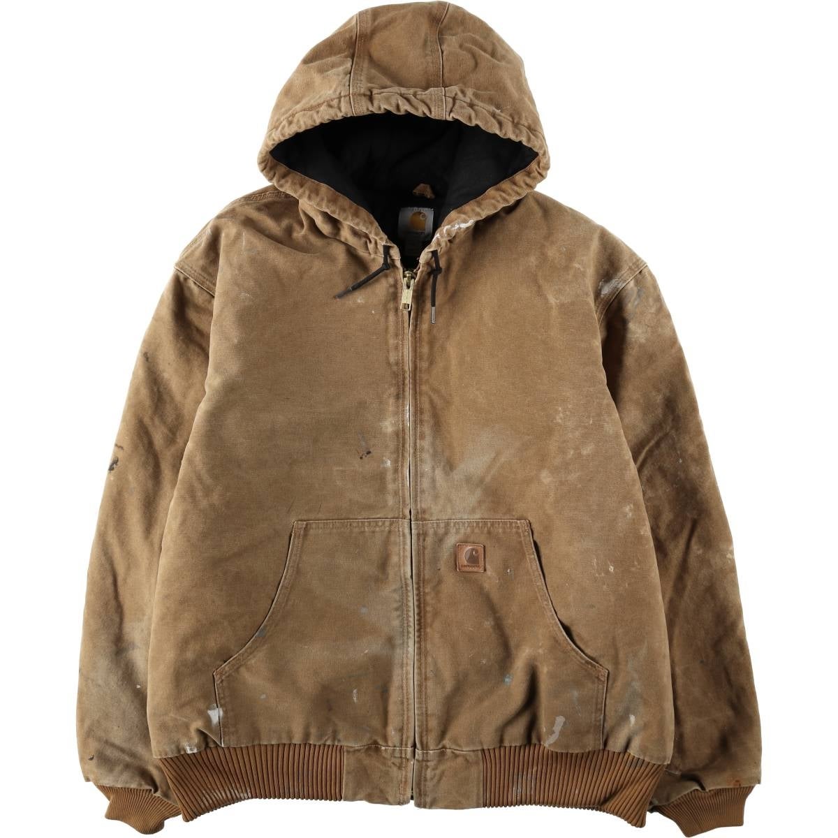 古着 カーハート Carhartt アクティブジャケット中綿入り ペイント