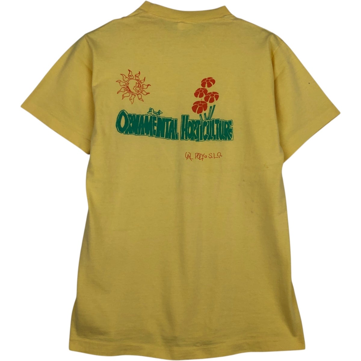 古着 70年代 タウンクラフト TOWN CRAFT プリントTシャツ メンズS相当