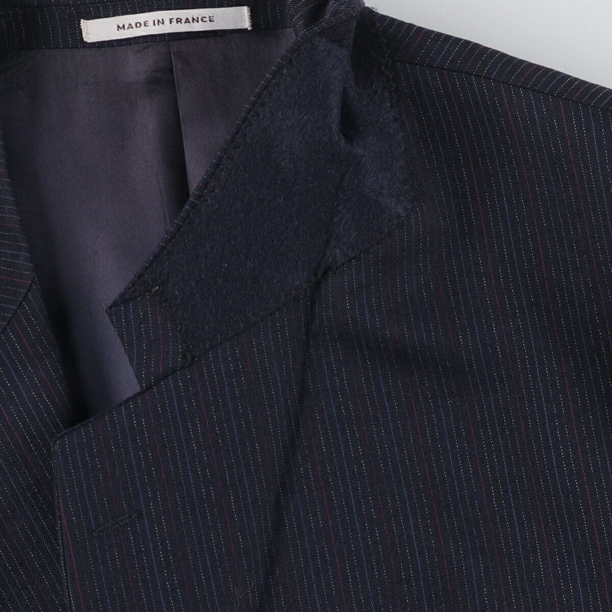 Yves saint Laurentイブサンローラン　ウール　ジャケット 古着 イヴサンローラン Yves Saint Laurent ストライプ柄 ウール