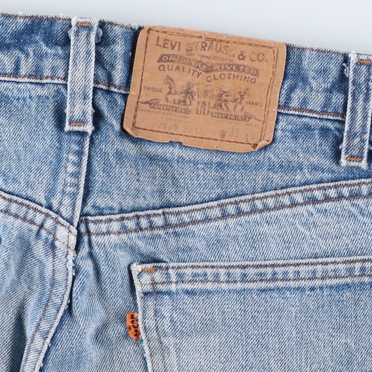 古着 90年代 リーバイス Levi's 505 REGULAR FIT STRAIGHT LEG オレンジタブ テーパードデニムパンツ USA製 メンズw36相当 ヴィンテージ/eaa585644 古着 ～90年代 リーバイス Levis 505-0217 オレンジタブ テーパード