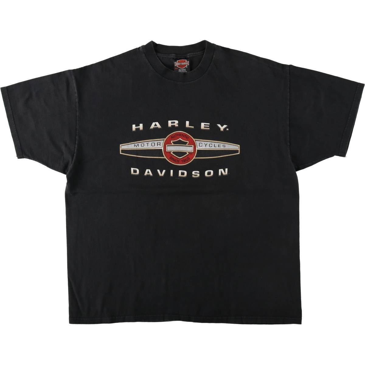 古着 80年代 ヘインズ Hanes BEEFY-T 青タグ 鷲柄 イーグル柄 Harley