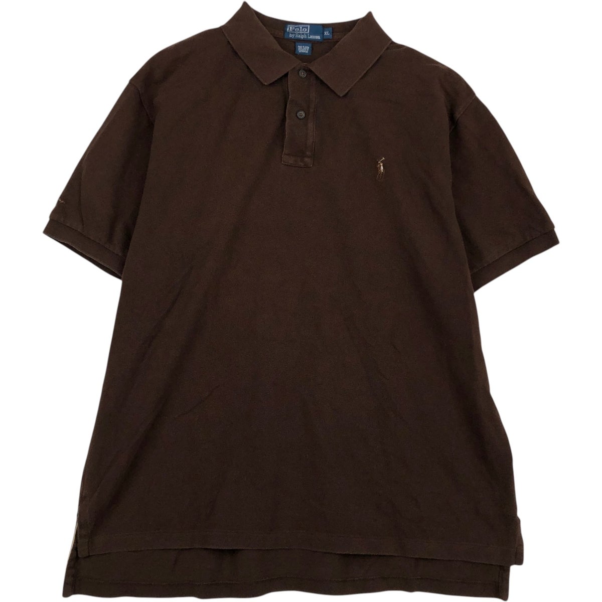 Ralph Lauren 半袖ポロシャツ XL バーガンディ 古着 ラルフローレン Ralph Lauren POLO by Ralph Lauren 半袖