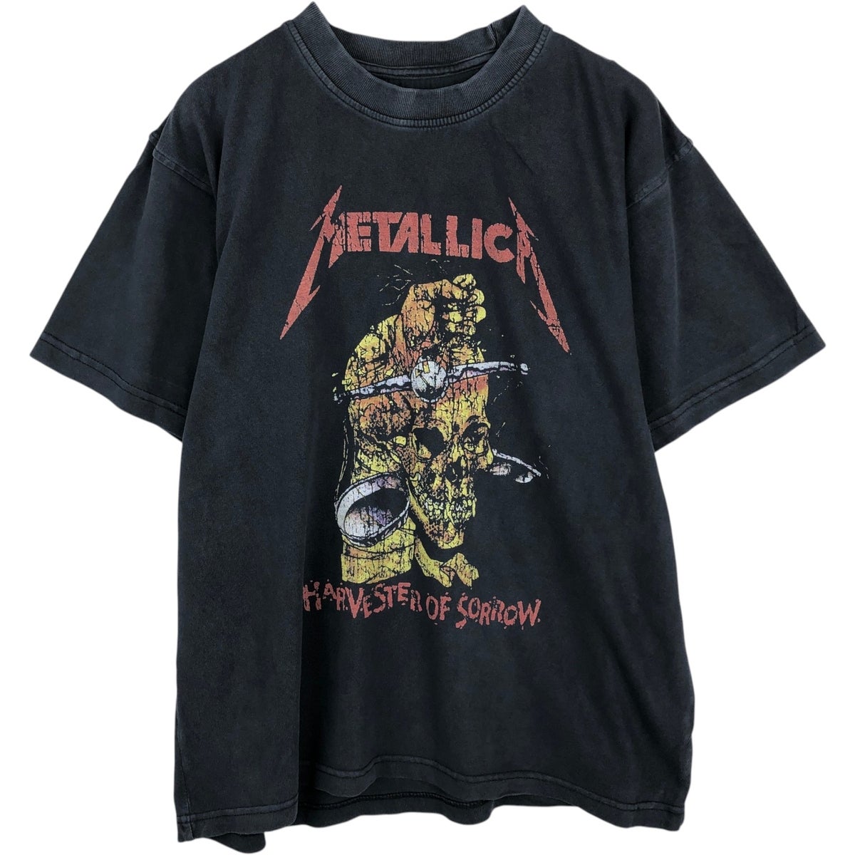 古着 METALLICA メタリカ ドクロ柄 スカル柄 バンドTシャツ バンT