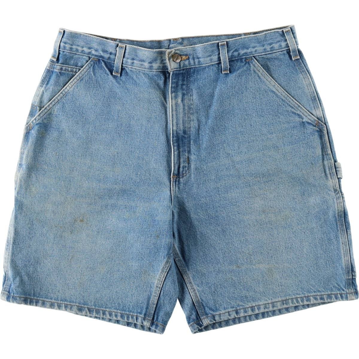 【極美品】Carhartt カーハート ペインター デニム ハーフパンツ 古着 カーハート Carhartt DUNGAREE BERMUDA デニムペインターショーツ
