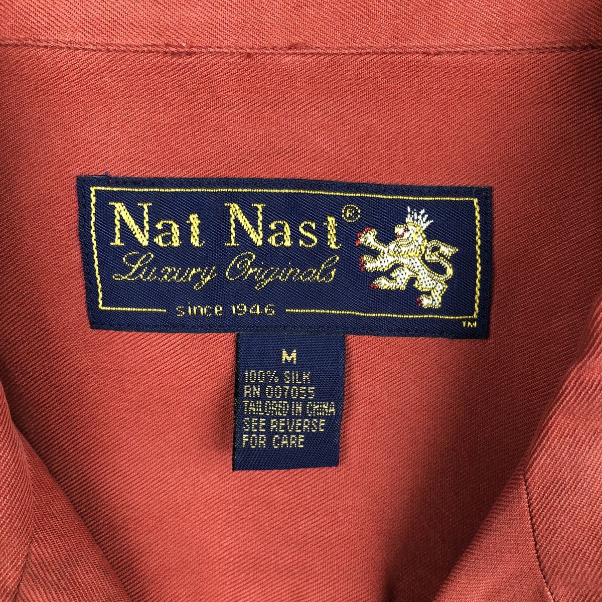 古着 90年代 ナットナスト Nat Nast ツートン 半袖 オープンカラー