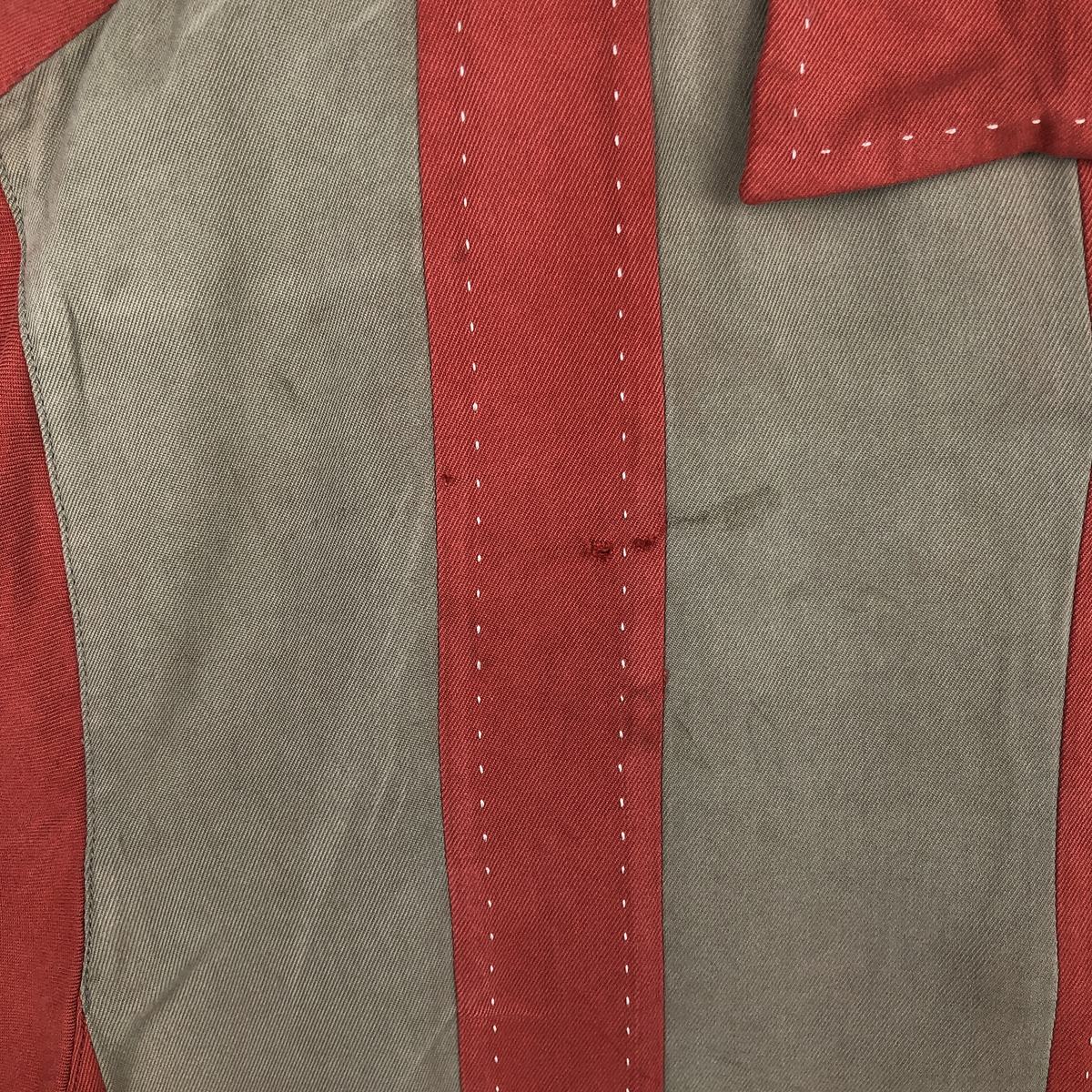 古着 90年代 ナットナスト Nat Nast ツートン 半袖 オープンカラー