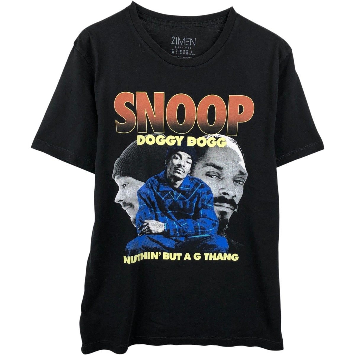 古着 SNOOP DOGG スヌープドッグ ラップTシャツ ラップT メンズM相当